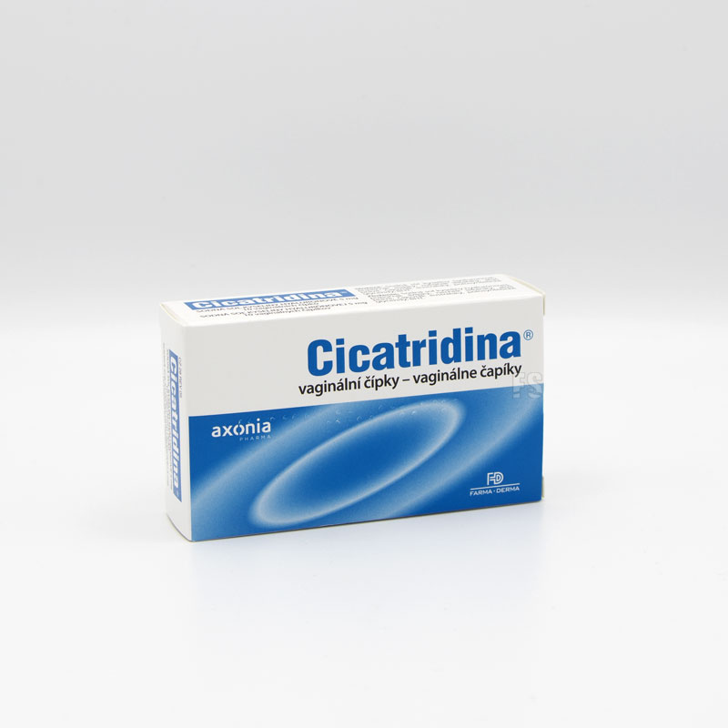 CICATRIDINA vaginálne čapíky