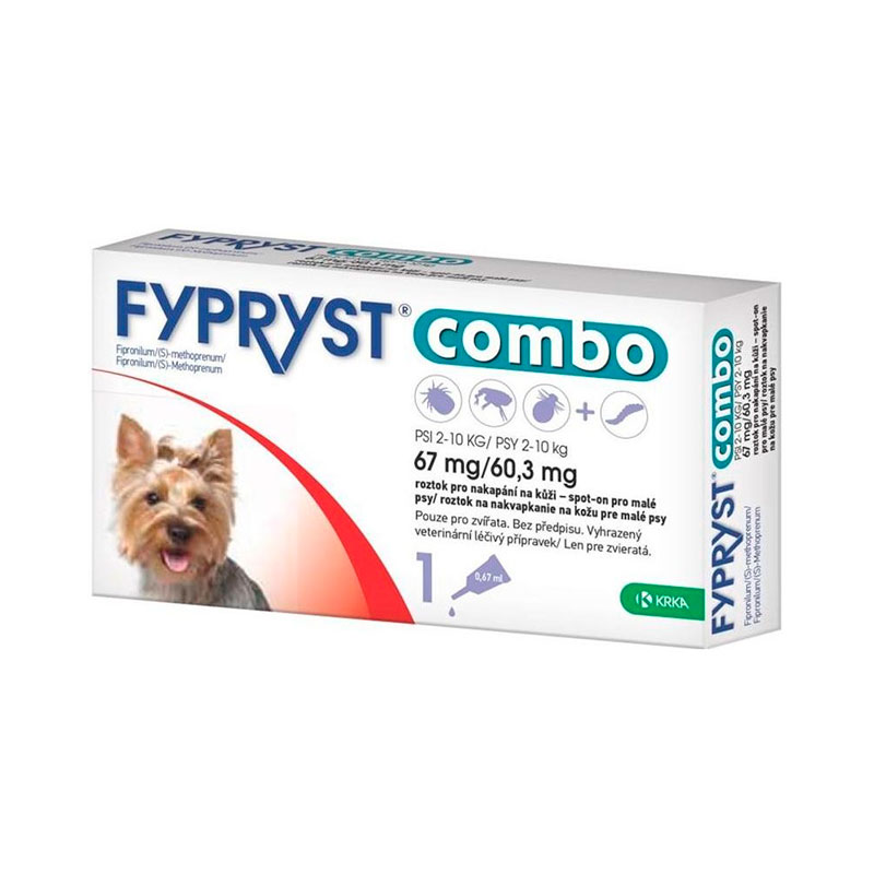 FYPRYST COMBO 67 MG/60,3 MG PSY 2-10 KG