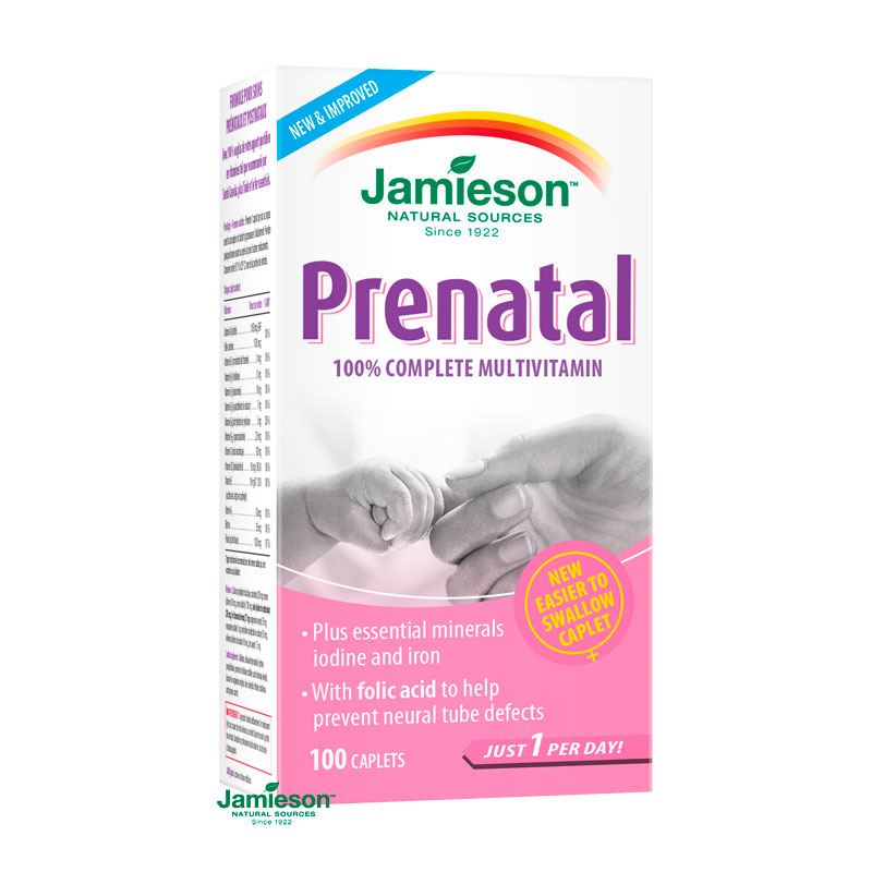 JAMIESON PRENATAL COMPLETE MULTIVITAMÍN 100TBL.
